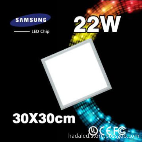 90LM/W 22W Super bright LED panel light